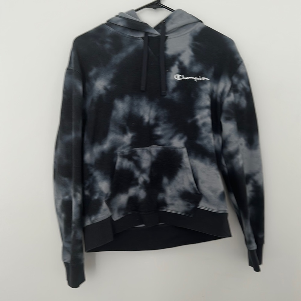 Semi cropped champion hoodie